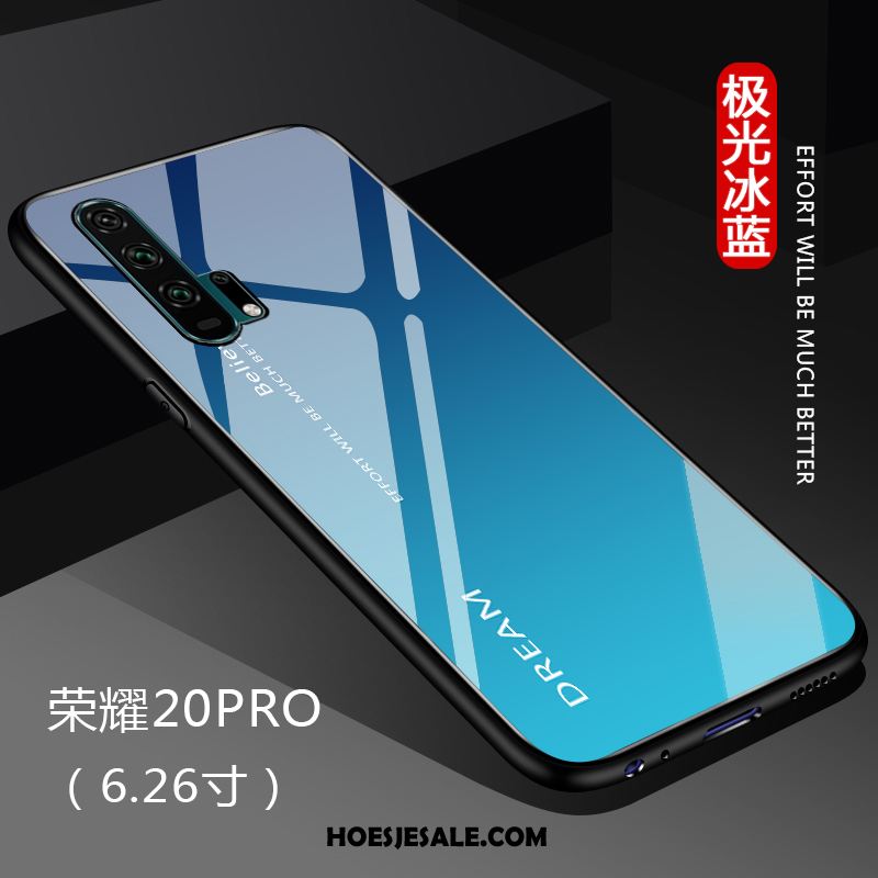 Honor 20 Pro Hoesje Effen Kleur Dun Mobiele Telefoon Hoes Verloop Kopen