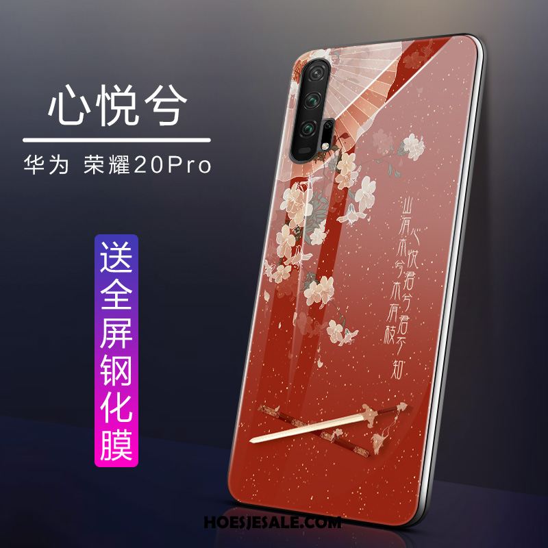Honor 20 Pro Hoesje Mobiele Telefoon Siliconen Net Red Anti-fall Mini Goedkoop