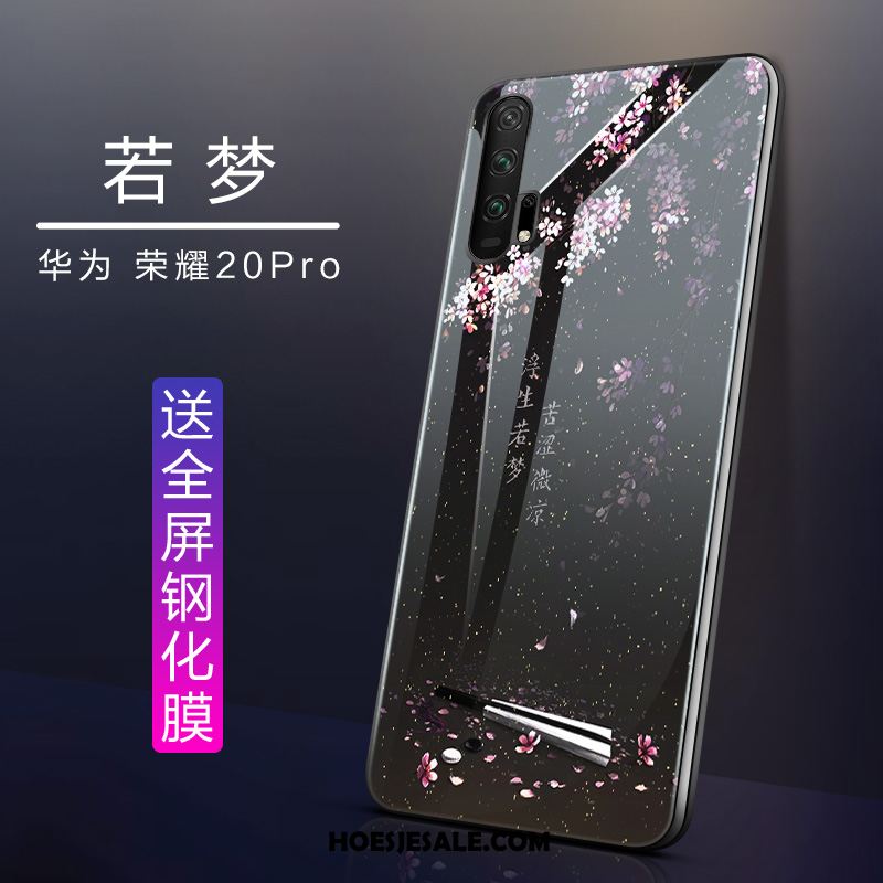 Honor 20 Pro Hoesje Mobiele Telefoon Siliconen Net Red Anti-fall Mini Goedkoop