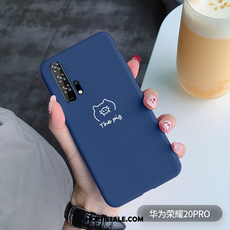 Honor 20 Pro Hoesje Net Red Konijn Mobiele Telefoon Eenvoudige Siliconen Sale