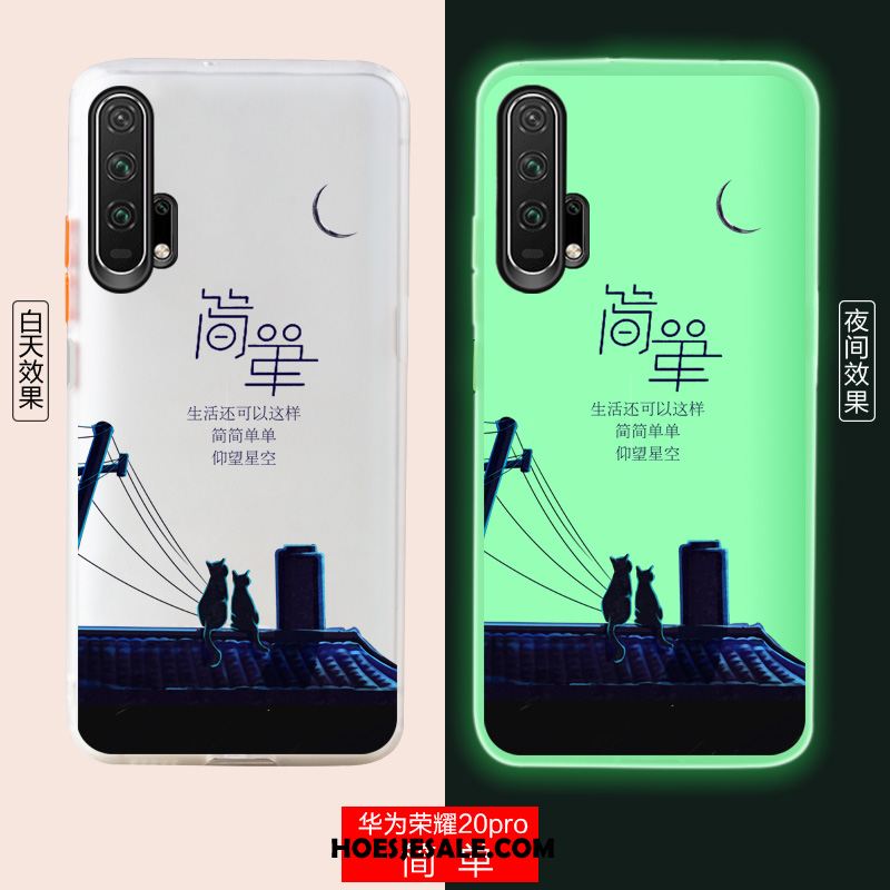 Honor 20 Pro Hoesje Trend Mobiele Telefoon Lichtende Bescherming Anti-fall Sale