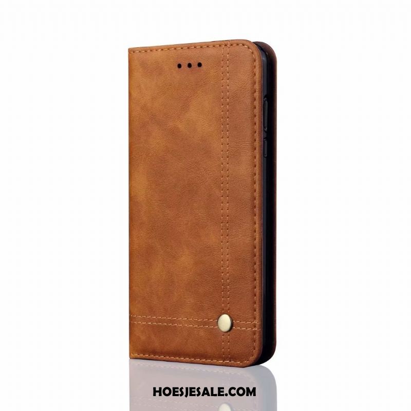 Honor 30 Hoesje Folio Zwart Kaart Leren Etui Anti-fall Sale