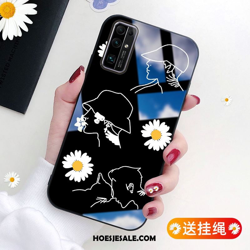 Honor 30 Hoesje Madeliefjes Hard Glas Net Red Trendy Merk Kopen