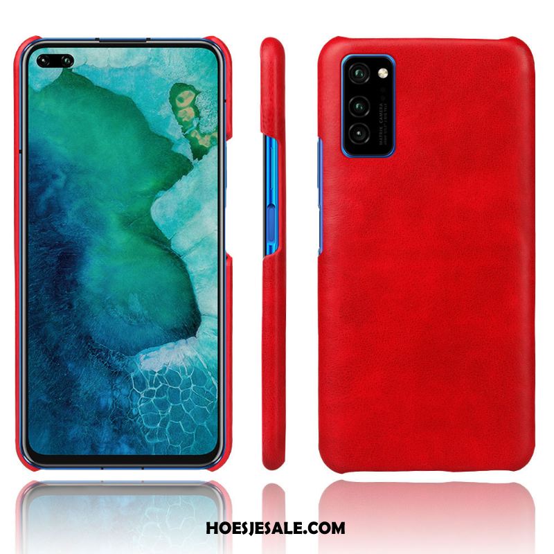 Honor 30 Pro Hoesje Leer Bescherming Trend Anti-fall Mobiele Telefoon Goedkoop