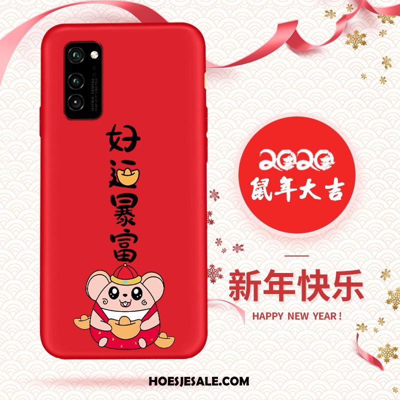 Honor 30 Pro Hoesje Lovers Rat Bescherming Spotprent Schrobben Goedkoop