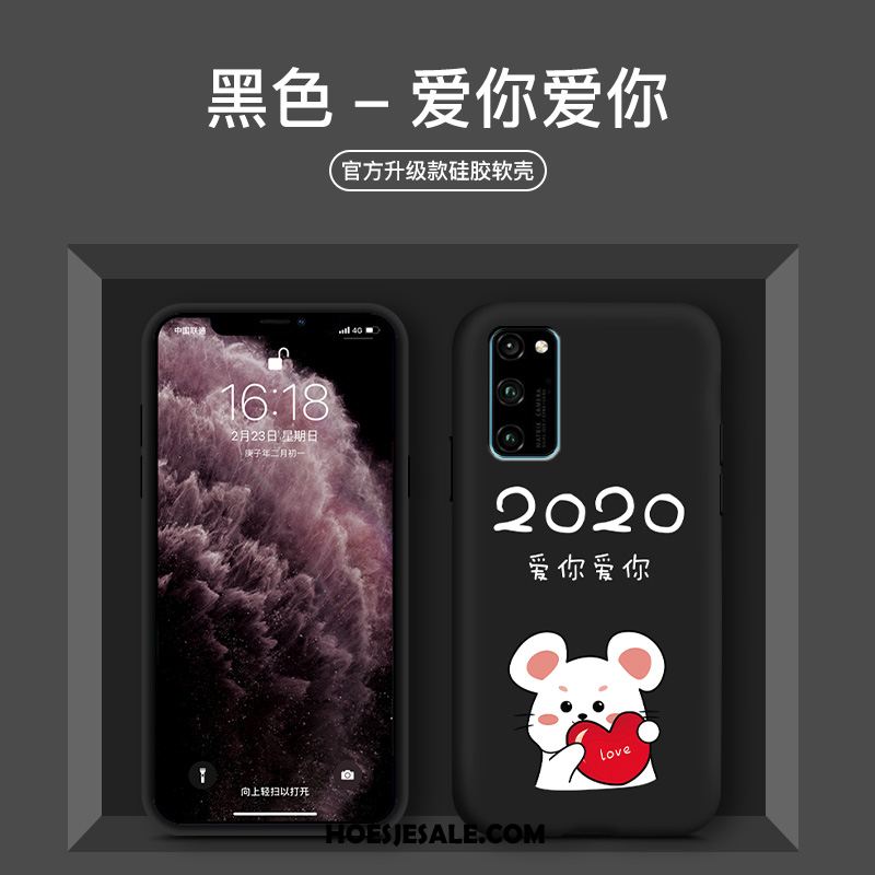 Honor 30 Pro Hoesje Siliconen All Inclusive Lovers Mooie Rood Kopen