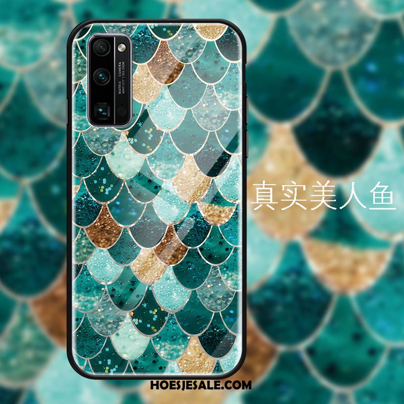 Honor 30 Pro Hoesje Vers Bescherming Spiegel Glas Groen Online