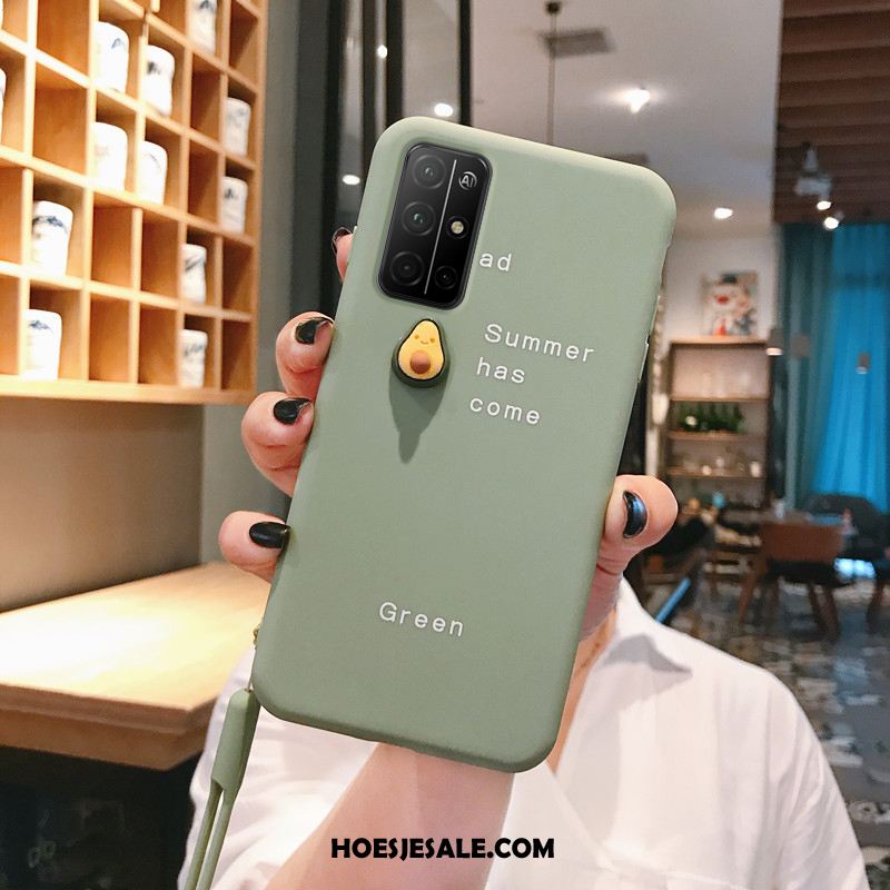 Honor 30s Hoesje Driedimensionaal Groen Dun Persoonlijk All Inclusive Goedkoop