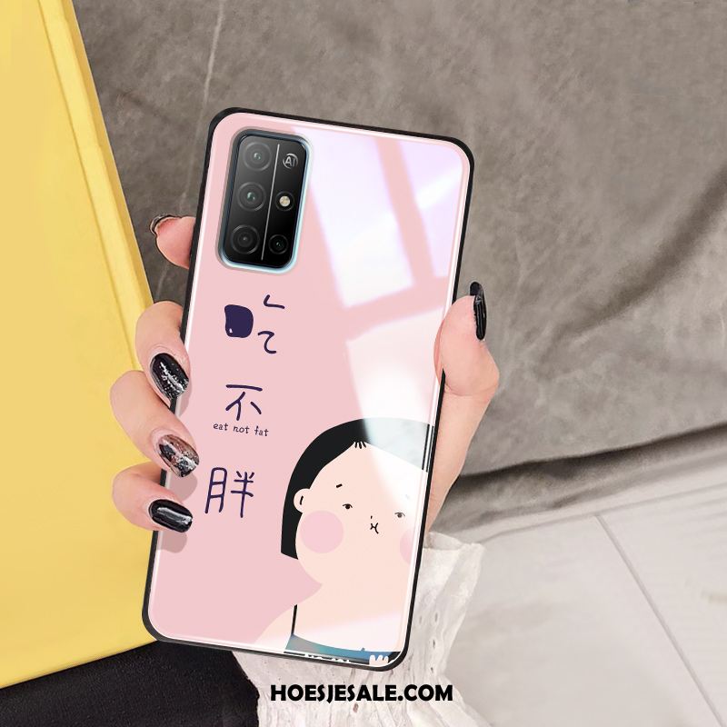 Honor 30s Hoesje Lovers Zacht Roze Mobiele Telefoon Patroon Aanbiedingen