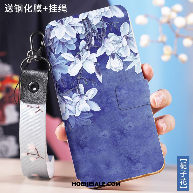 Honor 30s Hoesje Mobiele Telefoon Folio All Inclusive Siliconen Blauw Goedkoop