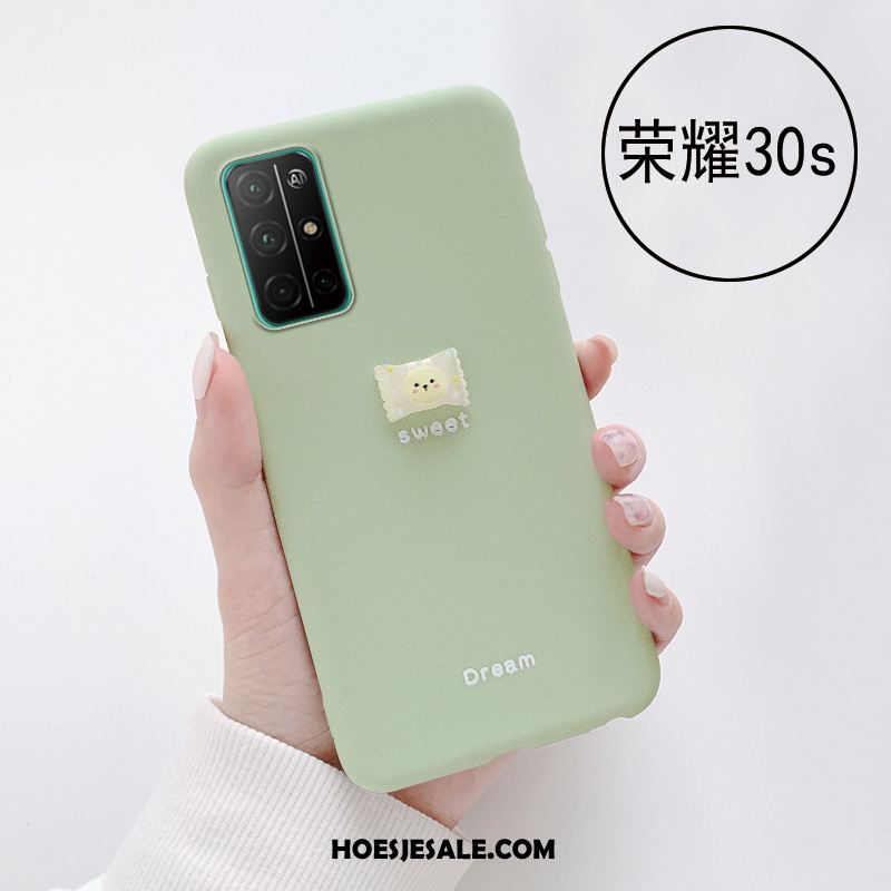 Honor 30s Hoesje Vers Hoes Snoep Groen Mini Sale