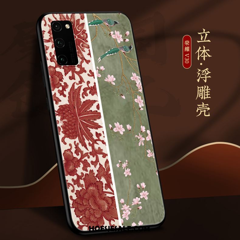 Honor View30 Hoesje Chinese Stijl Mobiele Telefoon Hanger Anti-fall Dun