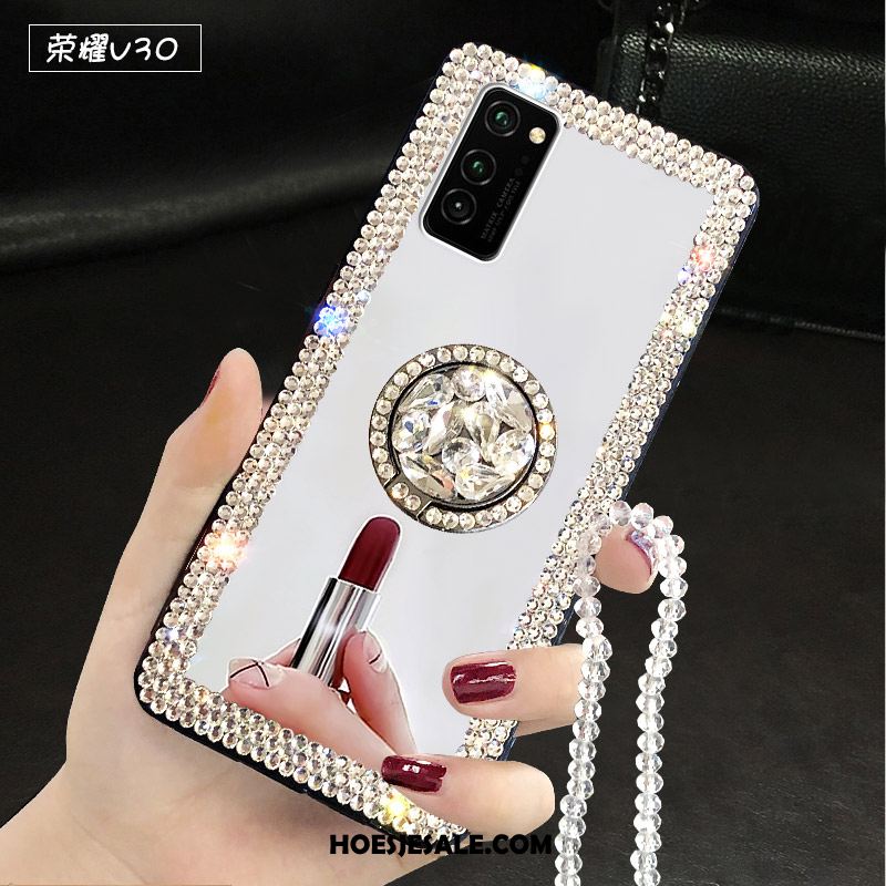 Honor View30 Hoesje Mode Hoes Trend Mobiele Telefoon Strass Goedkoop