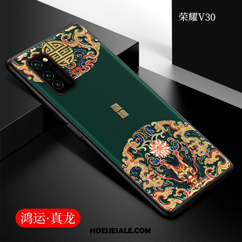 Honor View30 Hoesje Zacht Dun All Inclusive Bescherming Chinese Stijl Goedkoop