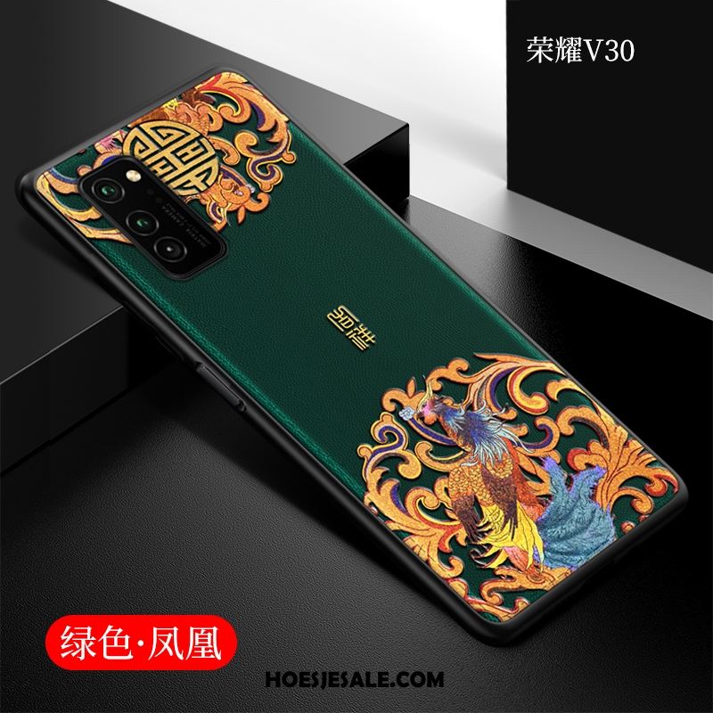 Honor View30 Hoesje Zacht Dun All Inclusive Bescherming Chinese Stijl Goedkoop