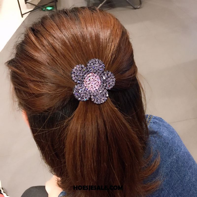 Hoofdtooi Bloemen Dames Aardbei Mini Groot Bloemen Elastische Band