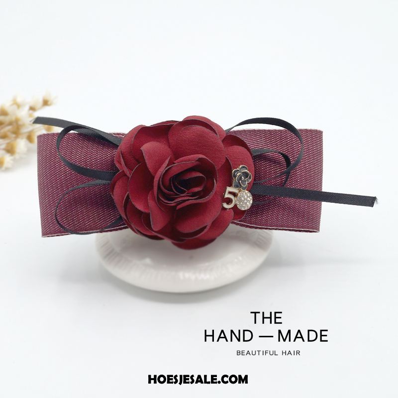 Hoofdtooi Bloemen Dames Accessoires Veerklemmen Haarspeld Volwassen Bloemen Korting