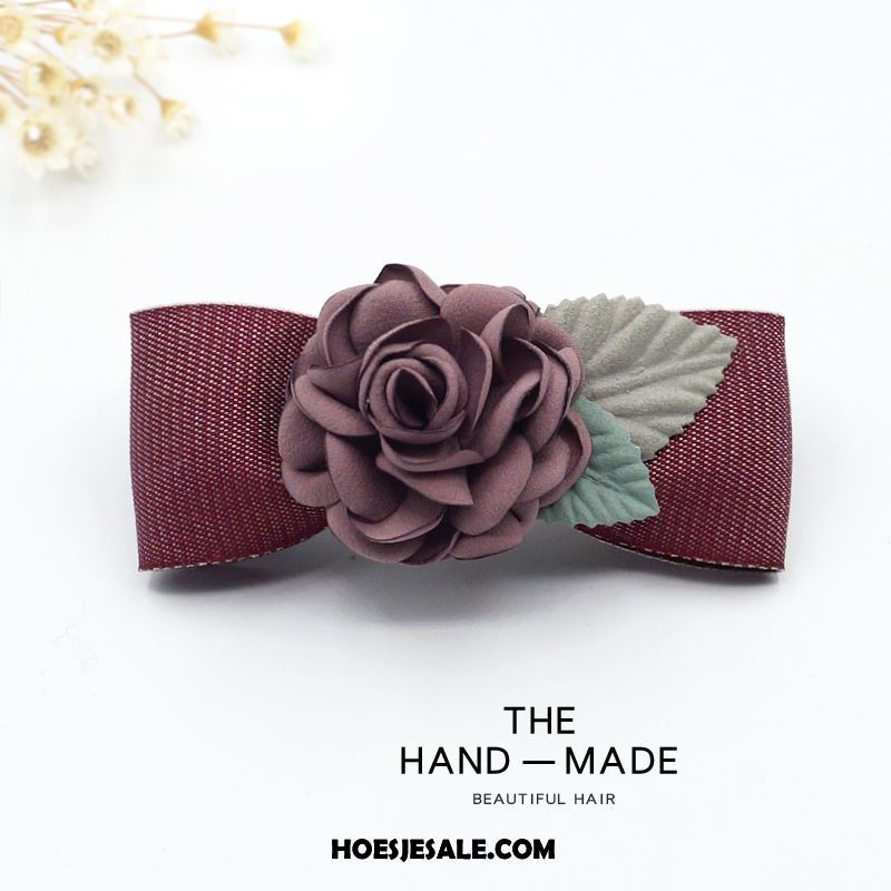 Hoofdtooi Bloemen Dames Accessoires Veerklemmen Haarspeld Volwassen Bloemen Korting