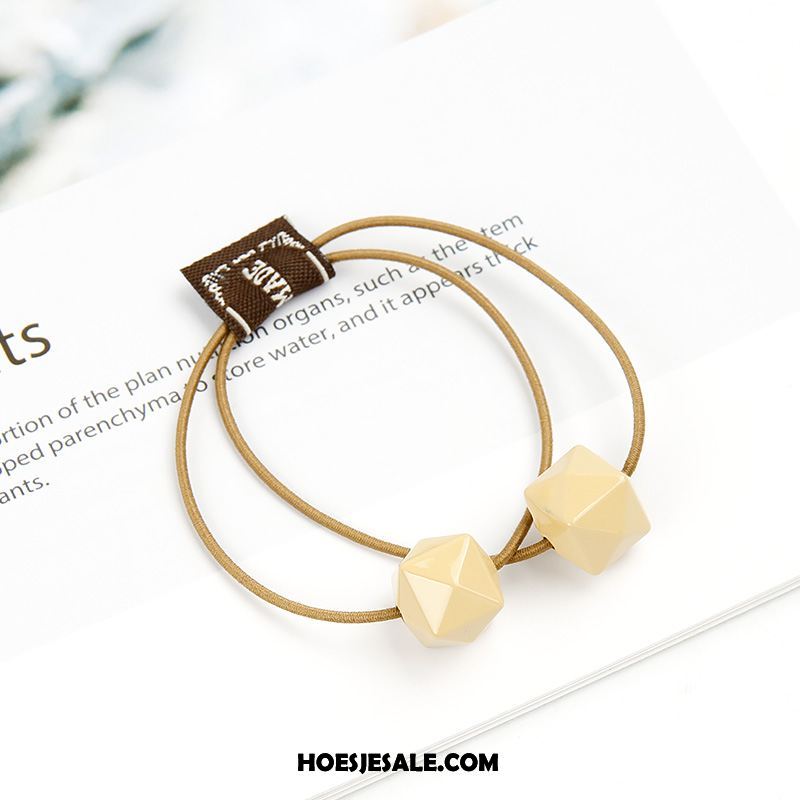 Hoofdtooi Bloemen Dames Bind Haar Haaraccessoires Elastische Band Eenvoudig Hoofdtooi Goedkoop