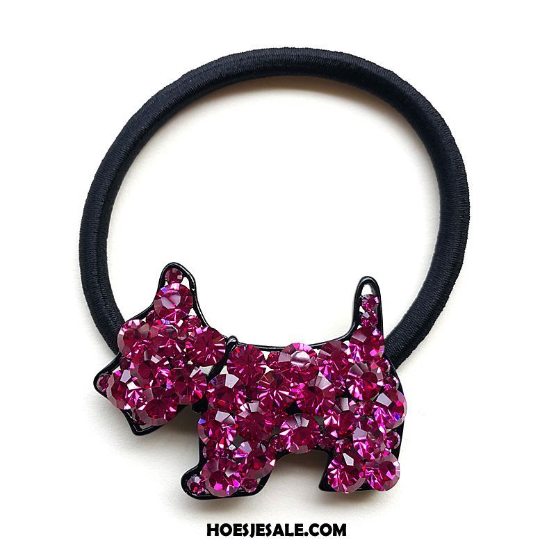 Hoofdtooi Bloemen Dames Bloemen Haarring Haaraccessoires Mini Elastische Band Online