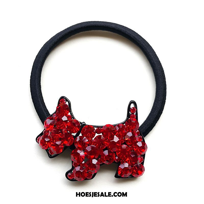 Hoofdtooi Bloemen Dames Bloemen Haarring Haaraccessoires Mini Elastische Band Online