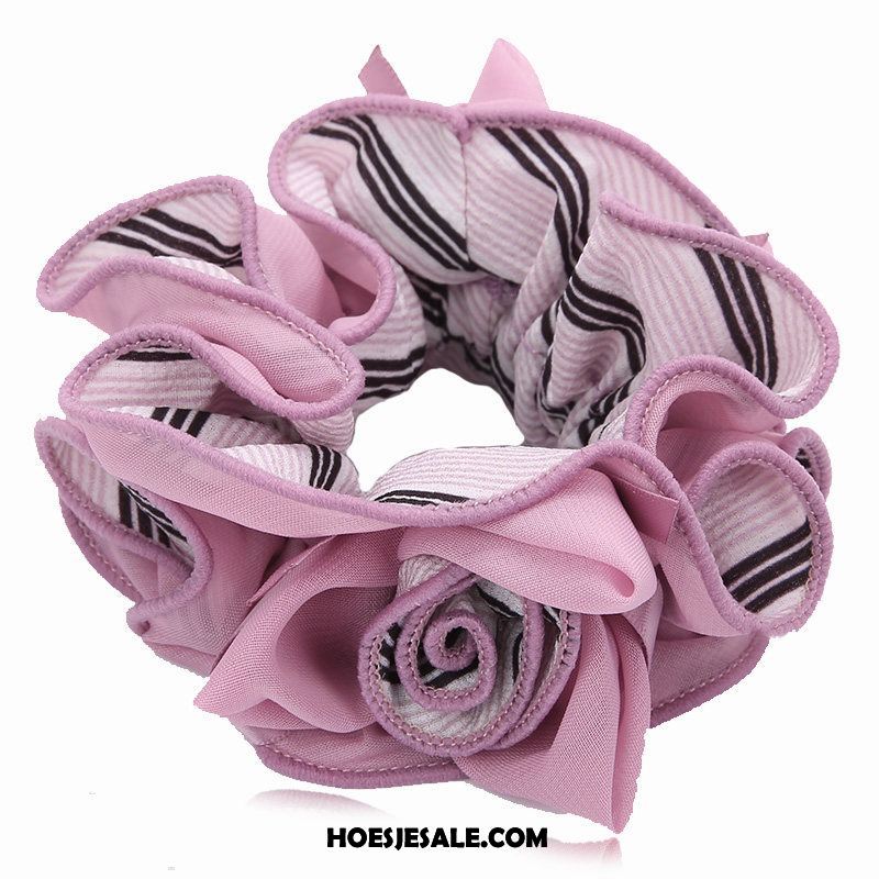 Hoofdtooi Bloemen Dames Doek Bloemen Purper Haaraccessoires Hoofdtooi Goedkoop