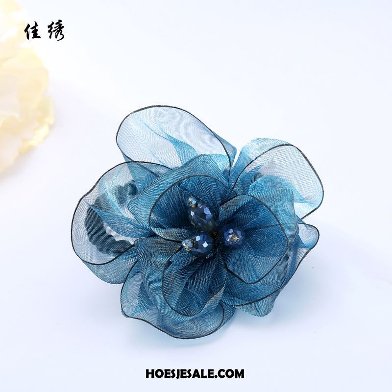 Hoofdtooi Bloemen Dames Elastische Band Accessoires Haaraccessoires Haarring Bloemen Sale