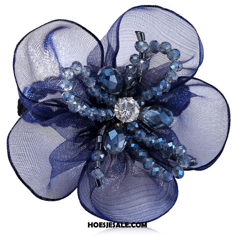 Hoofdtooi Bloemen Dames Elastische Band Accessoires Haaraccessoires Haarring Bloemen Sale