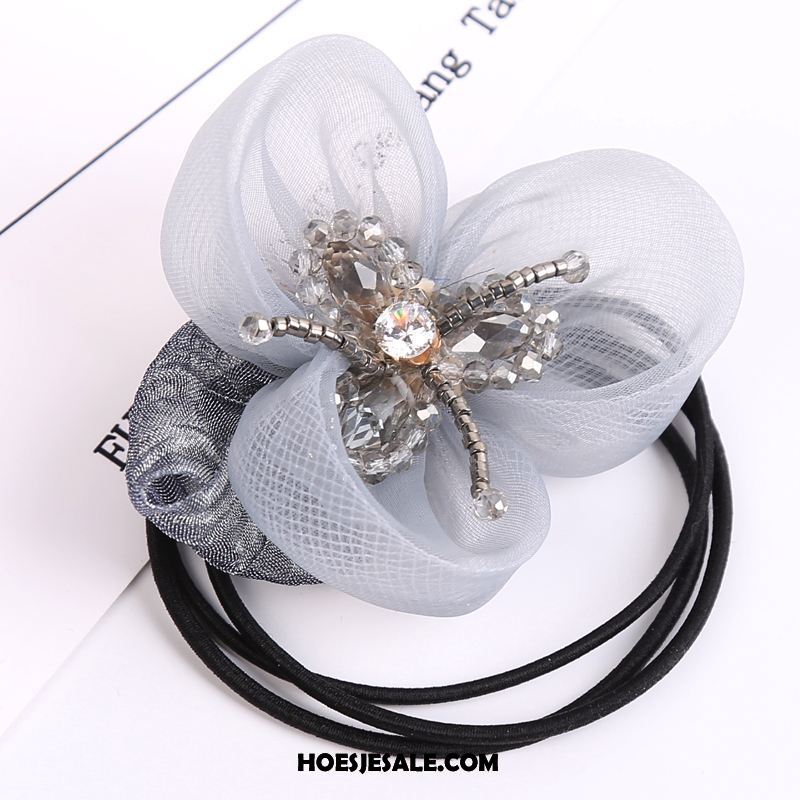 Hoofdtooi Bloemen Dames Elastische Band Accessoires Haaraccessoires Haarring Bloemen Sale