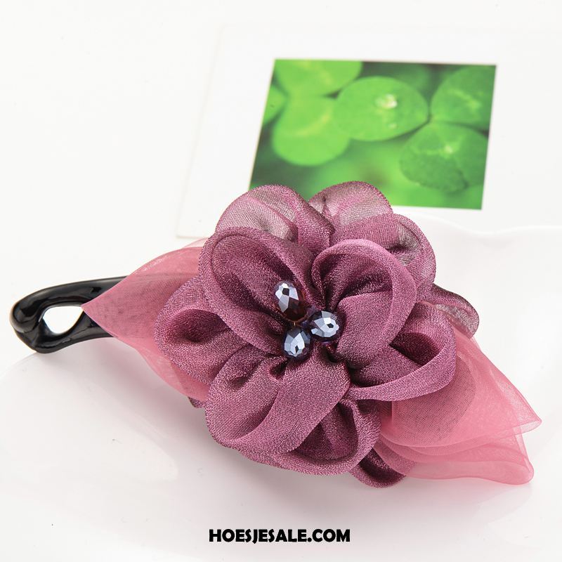 Hoofdtooi Bloemen Dames Groot Mini Haaraccessoires Haarspeld Bloemen Sale