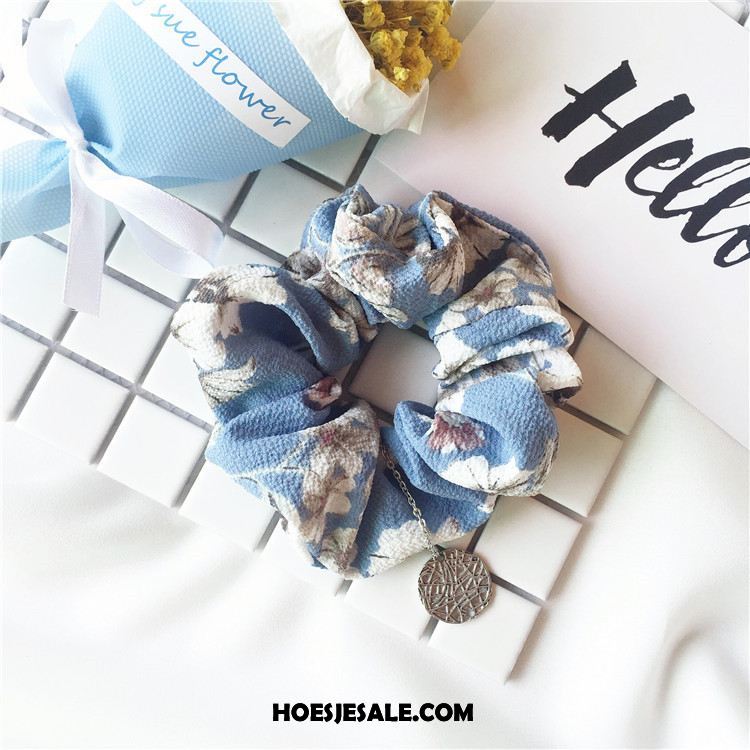 Hoofdtooi Bloemen Dames Haaraccessoires Doek Bloemen Elastische Band Hanger Online