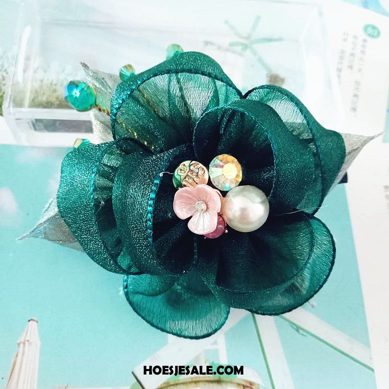 Hoofdtooi Bloemen Dames Haarring Accessoires Groen Bloemen Hoofdtooi Sale