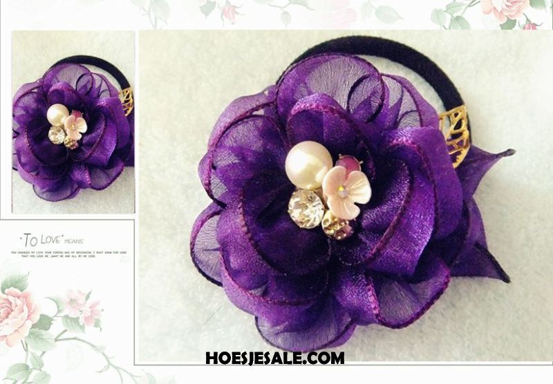 Hoofdtooi Bloemen Dames Haarring Accessoires Groen Bloemen Hoofdtooi Sale