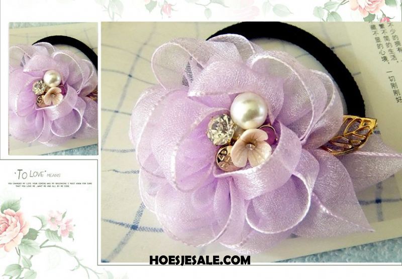 Hoofdtooi Bloemen Dames Haarring Accessoires Groen Bloemen Hoofdtooi Sale