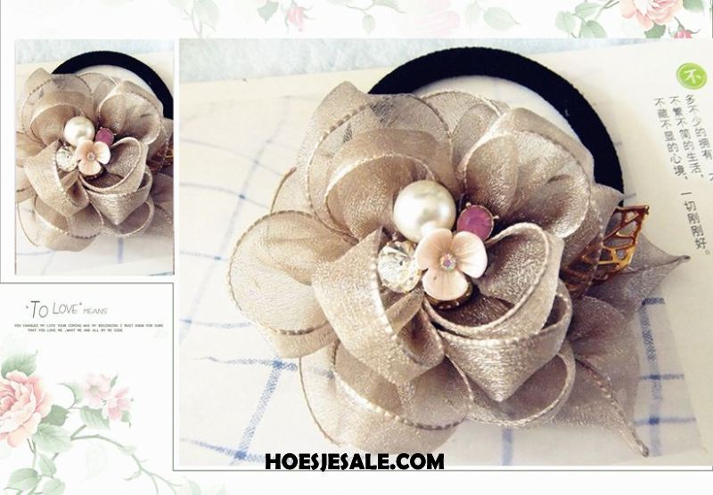 Hoofdtooi Bloemen Dames Haarring Accessoires Groen Bloemen Hoofdtooi Sale