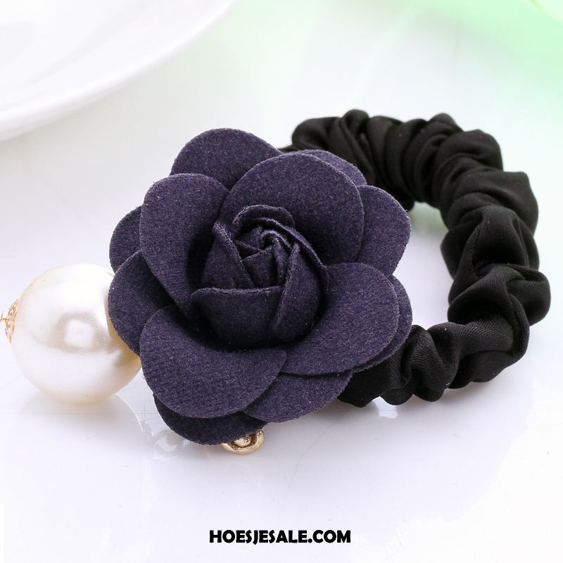 Hoofdtooi Bloemen Dames Hoofdtooi Elastiek Bloemen Haarring Accessoires Online