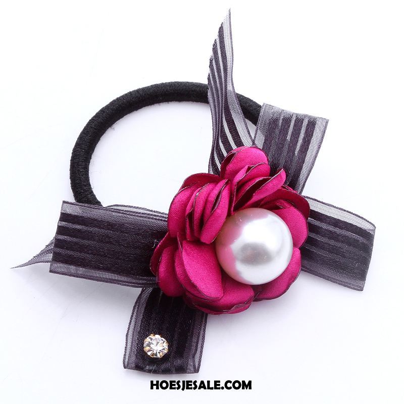 Hoofdtooi Bloemen Dames Hoofdtooi Elastiek Bloemen Haarring Accessoires Online