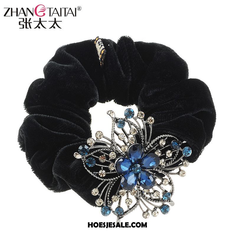 Hoofdtooi Bloemen Dames Hoofdtooi Elegante Paardenstaart Haaraccessoires Haarspeld Kopen