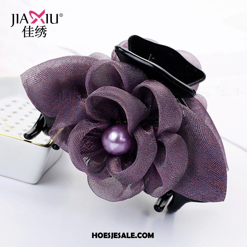 Hoofdtooi Bloemen Dames Klem Haaraccessoires Haarclip Hoofdtooi Haarspeld Sale