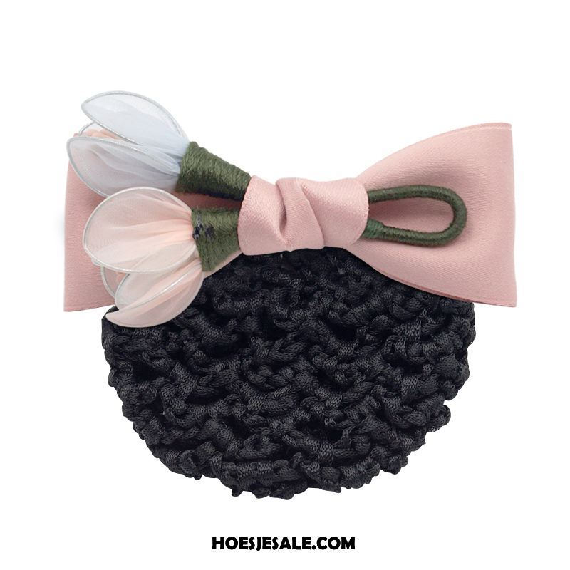 Hoofdtooi Bloemen Dames Personeel Haarspeld Stewardess Mesh Verpleegster Sale