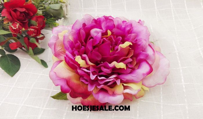 Hoofdtooi Bloemen Dames Roze Etnische Accessoires Bruiloft Bloemen Sale