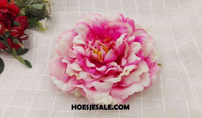 Hoofdtooi Bloemen Dames Roze Etnische Accessoires Bruiloft Bloemen Sale