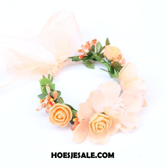 Hoofdtooi Bloemen Dames Vers Reis Mini Haaraccessoires Bloemen Kopen