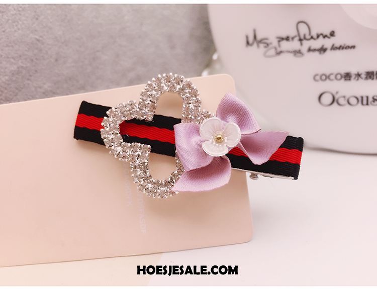 Hoofdtooi Bloemen Dames Volwassen Mini Accessoires Vlinderdas Bloemen Winkel