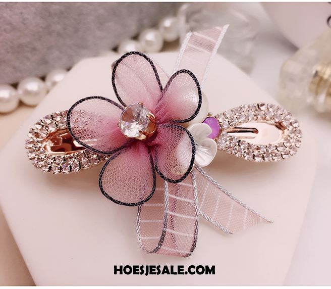 Hoofdtooi Bloemen Dames Volwassen Mini Accessoires Vlinderdas Bloemen Winkel