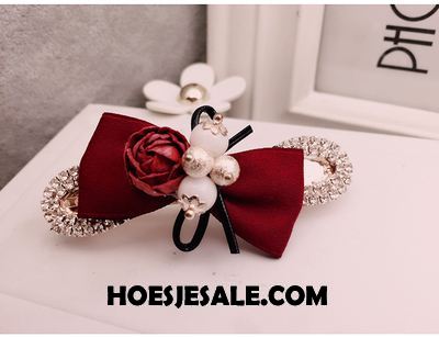 Hoofdtooi Bloemen Dames Volwassen Mini Accessoires Vlinderdas Bloemen Winkel