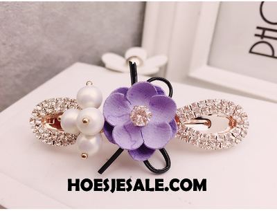 Hoofdtooi Bloemen Dames Volwassen Mini Accessoires Vlinderdas Bloemen Winkel