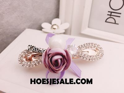 Hoofdtooi Bloemen Dames Volwassen Mini Accessoires Vlinderdas Bloemen Winkel