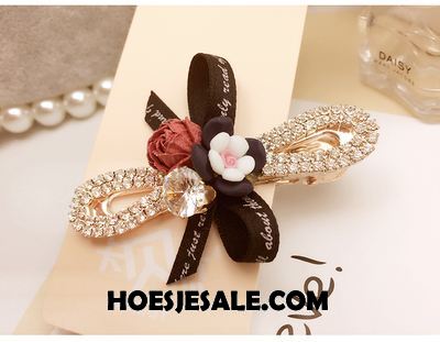 Hoofdtooi Bloemen Dames Volwassen Mini Accessoires Vlinderdas Bloemen Winkel