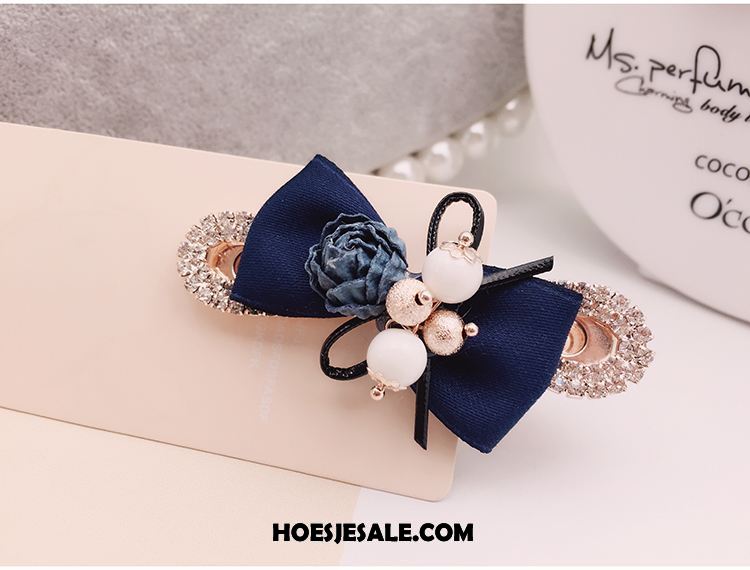 Hoofdtooi Bloemen Dames Volwassen Mini Accessoires Vlinderdas Bloemen Winkel